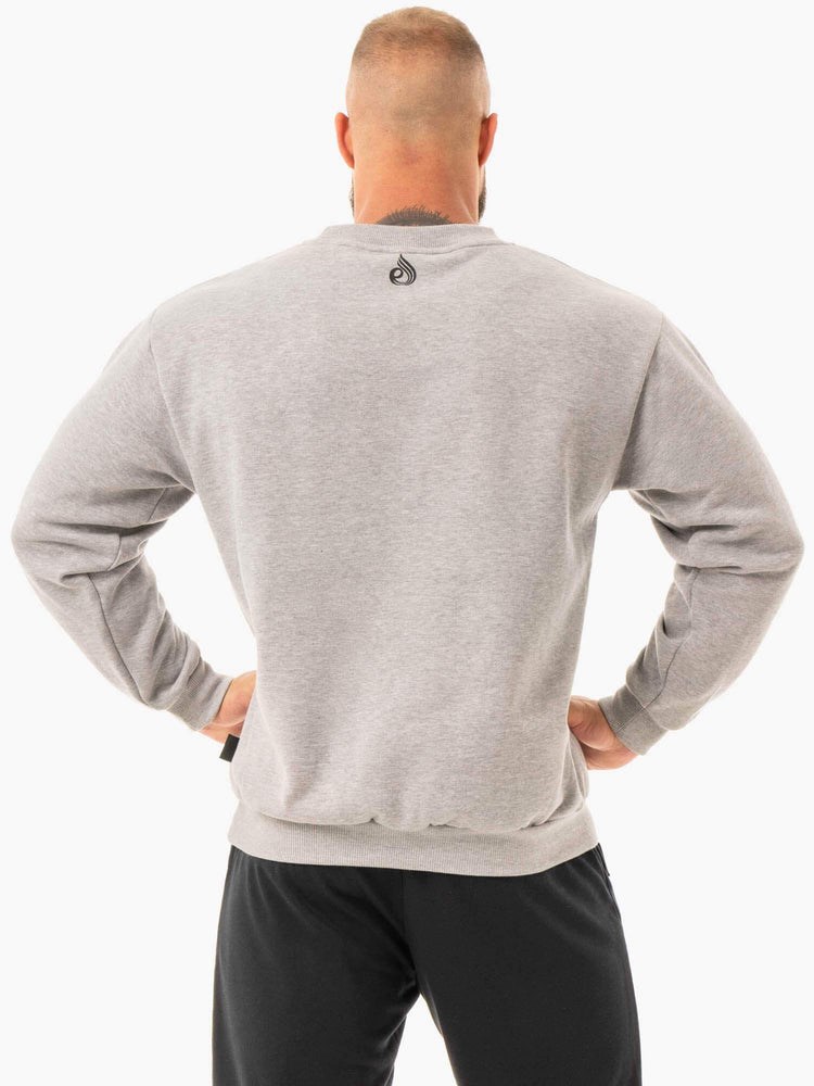 Ryderwear Force Pullover Šedé | TQSN-80521