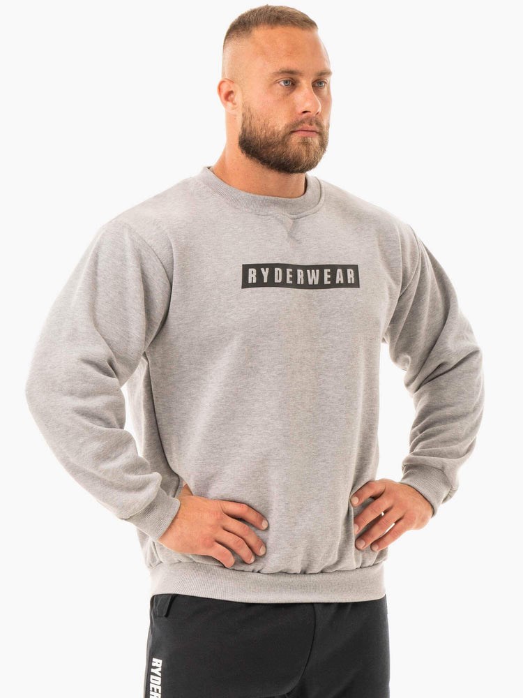 Ryderwear Force Pullover Šedé | TQSN-80521