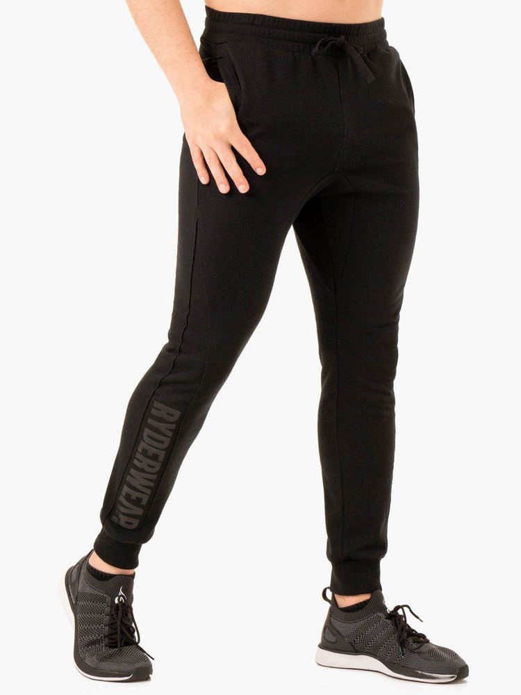 Ryderwear Force Track Pant Černé | MEPR-49786