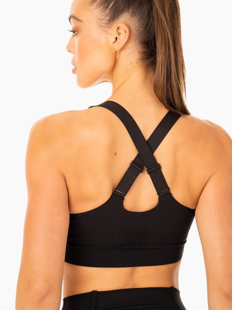 Ryderwear Form Sports Bra Černé | RKZN-15830