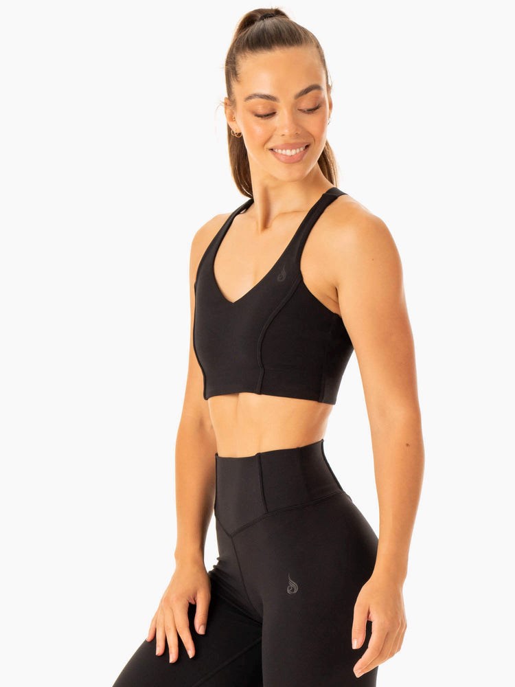 Ryderwear Form Sports Bra Černé | RKZN-15830