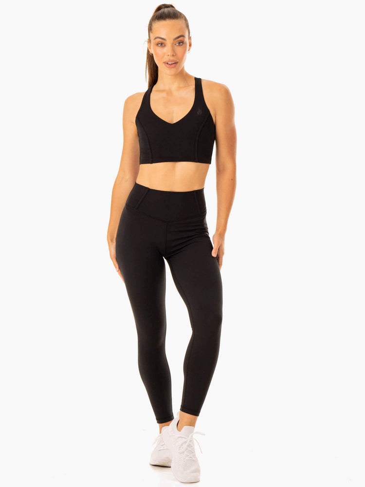 Ryderwear Form Sports Bra Černé | RKZN-15830