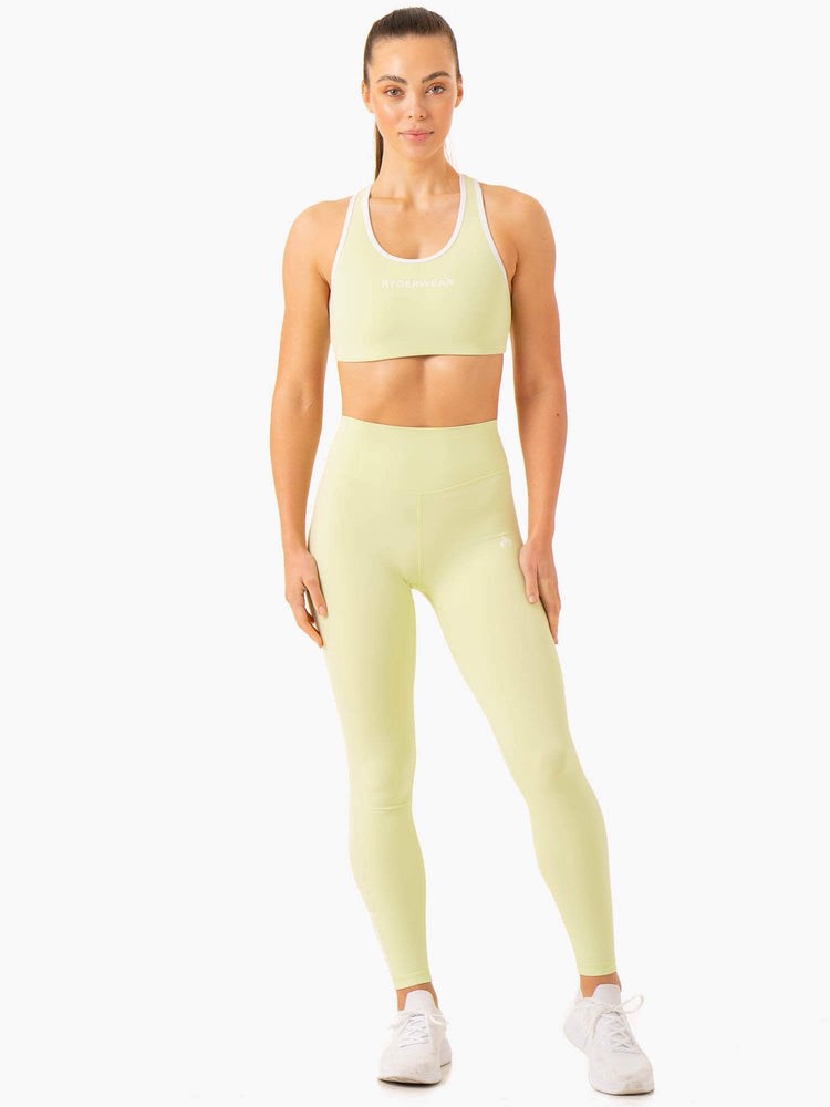 Ryderwear Frequency High Impact Sports Bra Mátově Zelená | NKMQ-17236