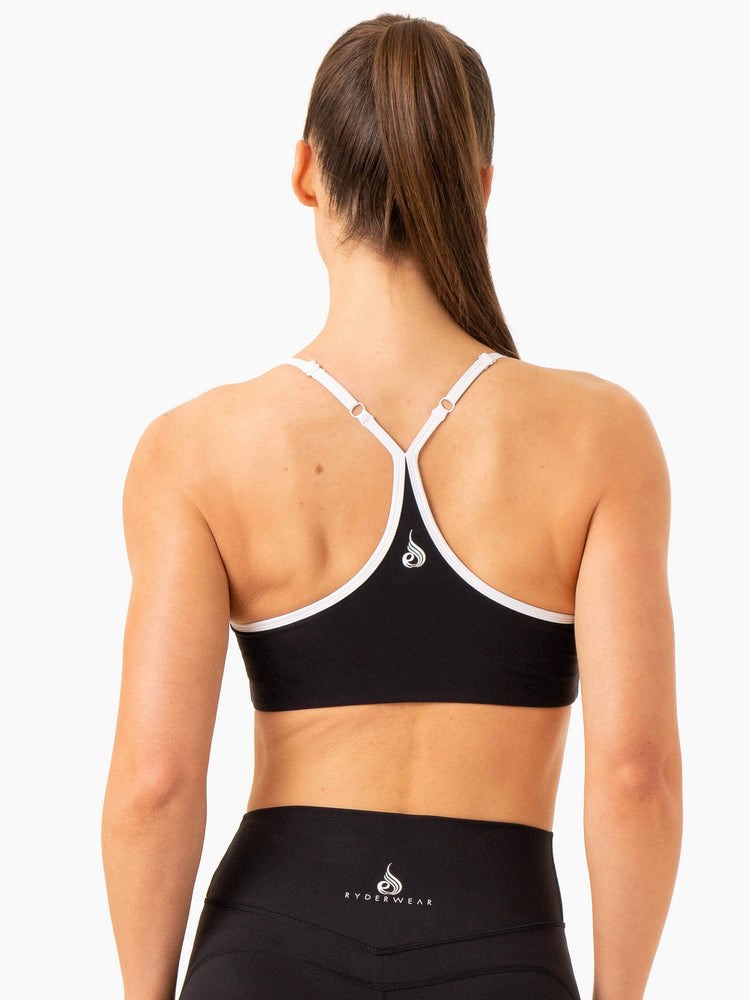 Ryderwear Frequency Sports Bra Černé | GXEM-81723