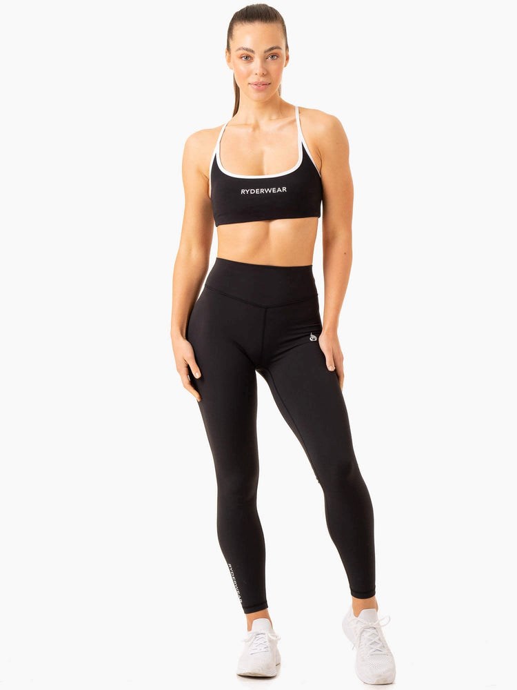 Ryderwear Frequency Sports Bra Černé | GXEM-81723