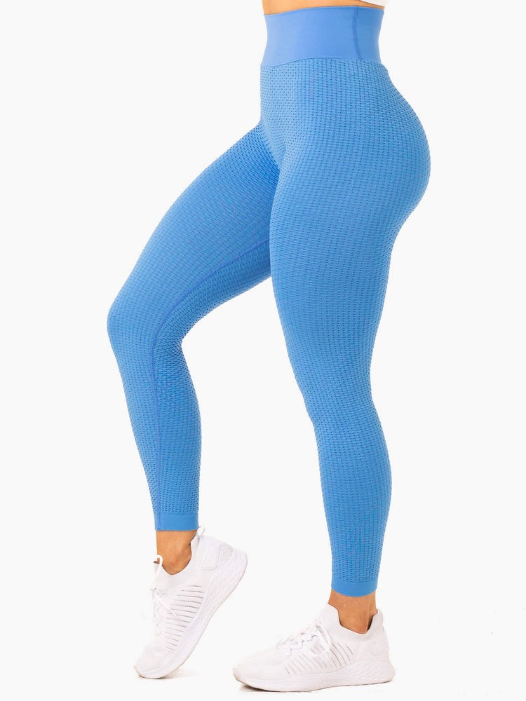 Ryderwear Honeycomb Scrunch Seamless Leggings Blankyt | YTFZ-30648