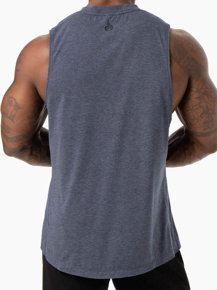 Ryderwear Iron Baller Tank Tmavě Blankyt | SUAW-12469