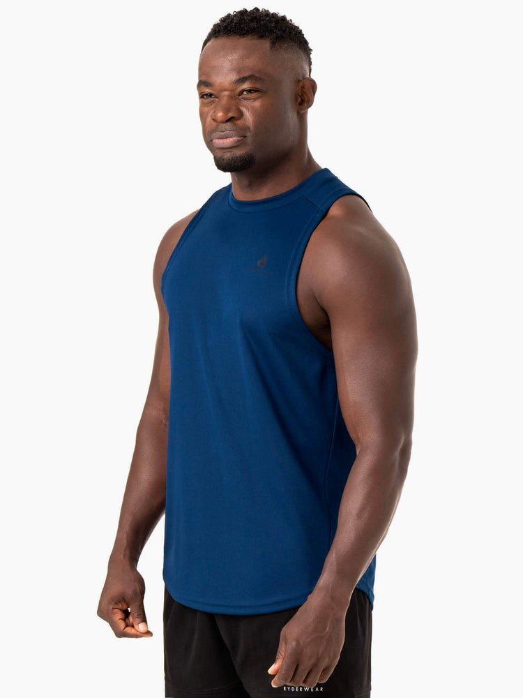 Ryderwear Lift Mesh Baller Tank Blankyt | PKUE-26034