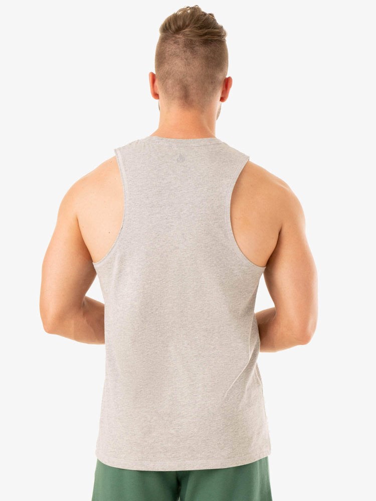 Ryderwear Limitless Baller Tank Šedé | GILF-83072