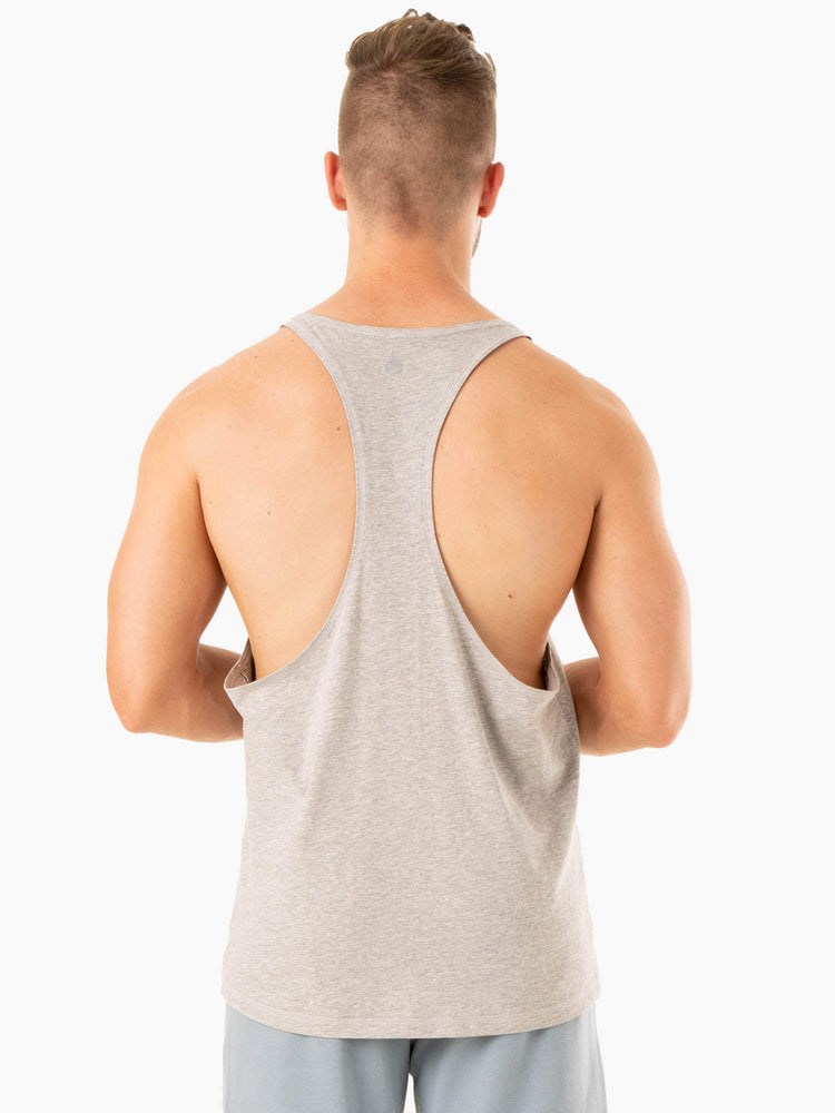 Ryderwear Limitless Stringer T-Back Šedé | OTEP-21437