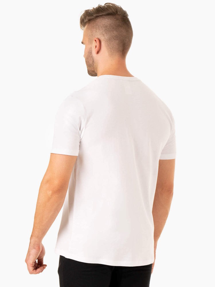 Ryderwear Limitless T-Shirt Bílé | RCIW-92064