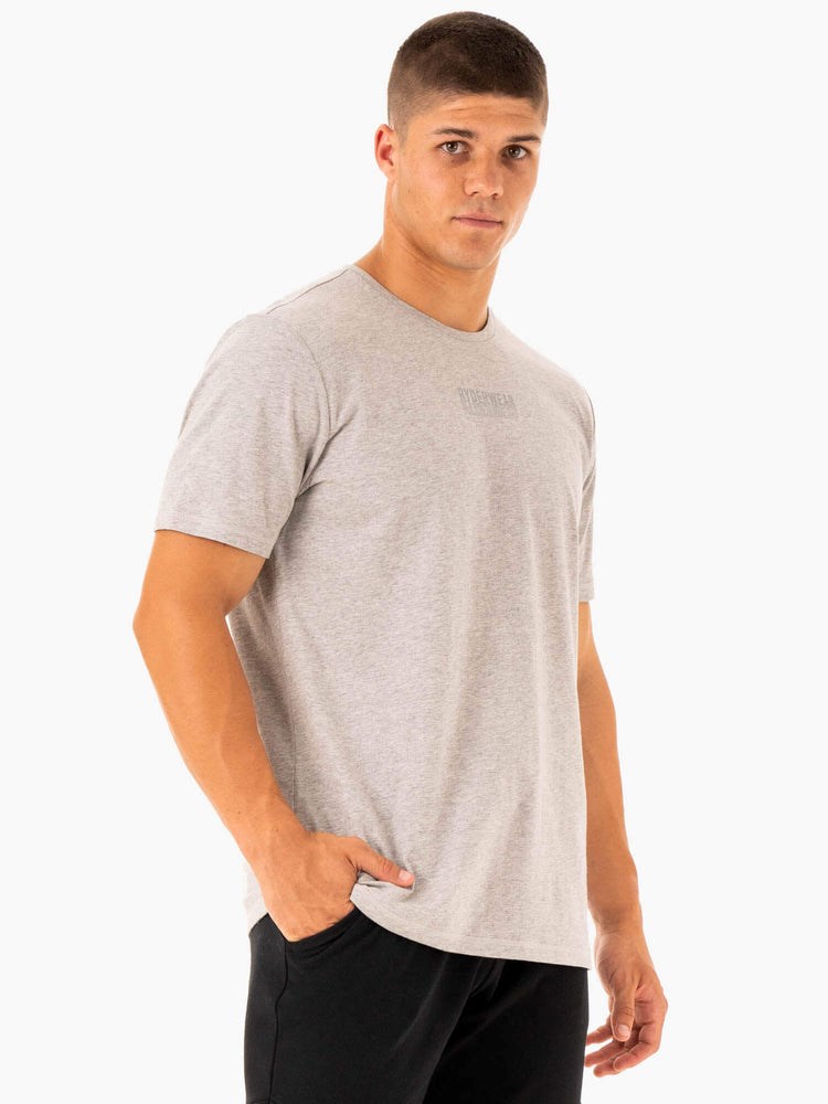 Ryderwear Limitless T-Shirt Šedé | GZLN-57981