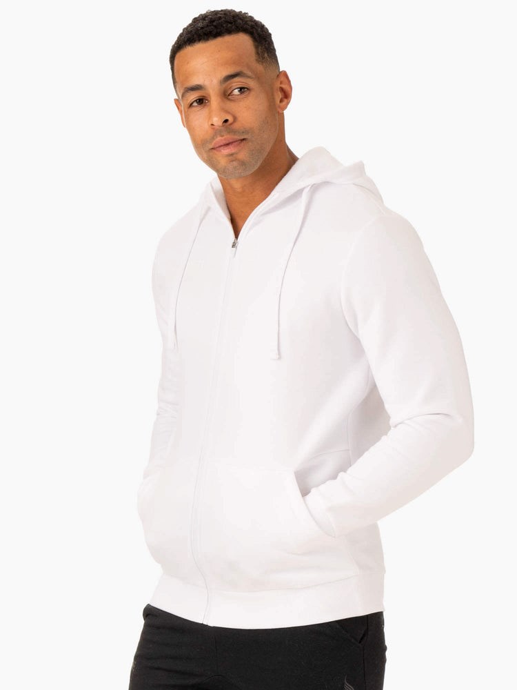 Ryderwear Limitless Zip Up Jacket Bílé | UHRK-56874