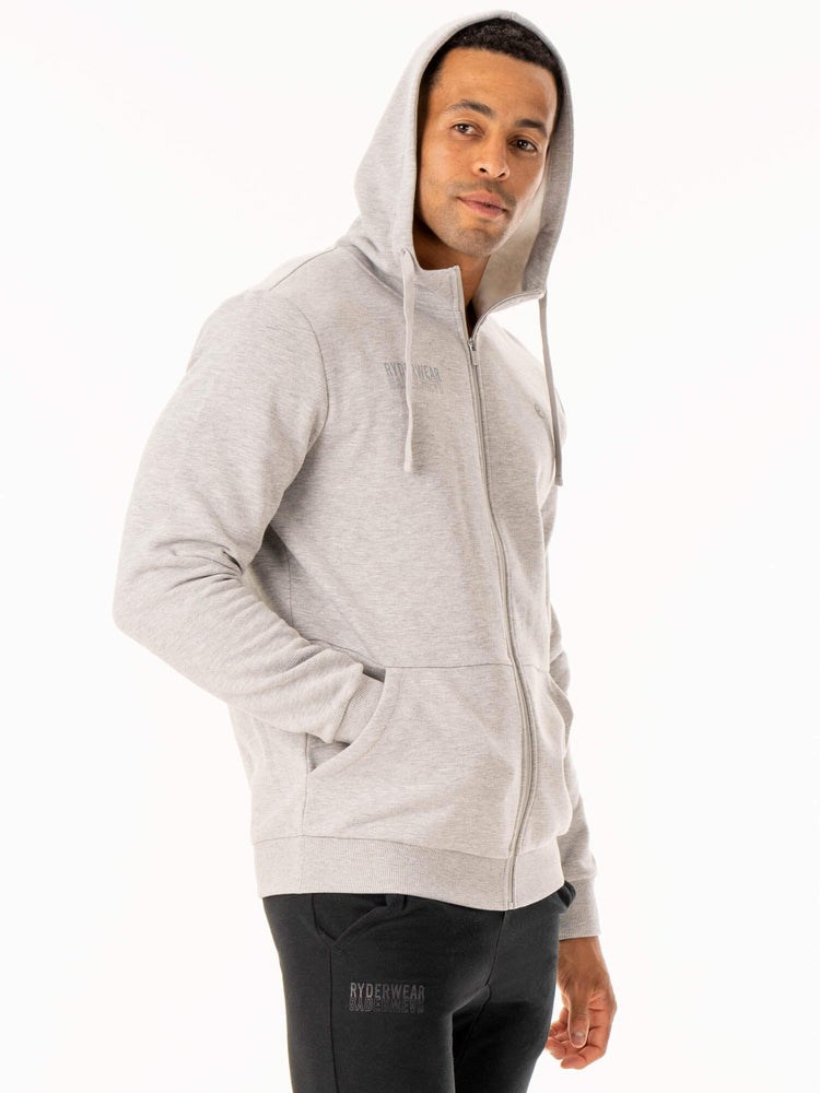 Ryderwear Limitless Zip Up Jacket Šedé | BRLK-27389