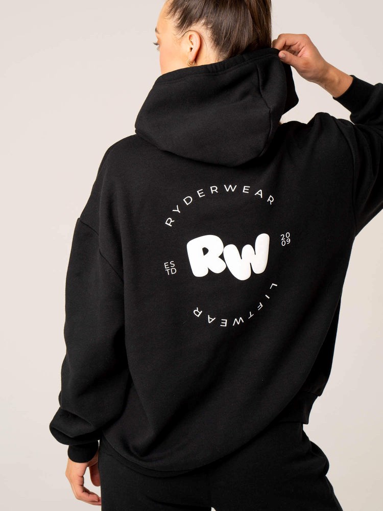 Ryderwear Momentum Hoodie Černé | BRTQ-16297