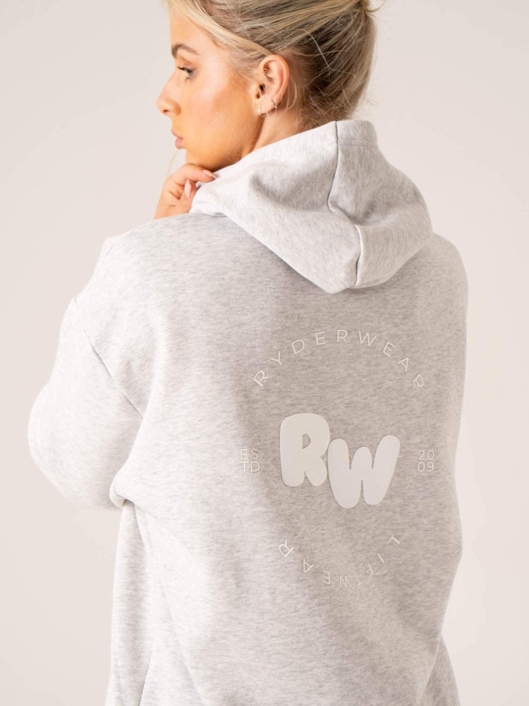 Ryderwear Momentum Hoodie Šedé | XKRH-65983