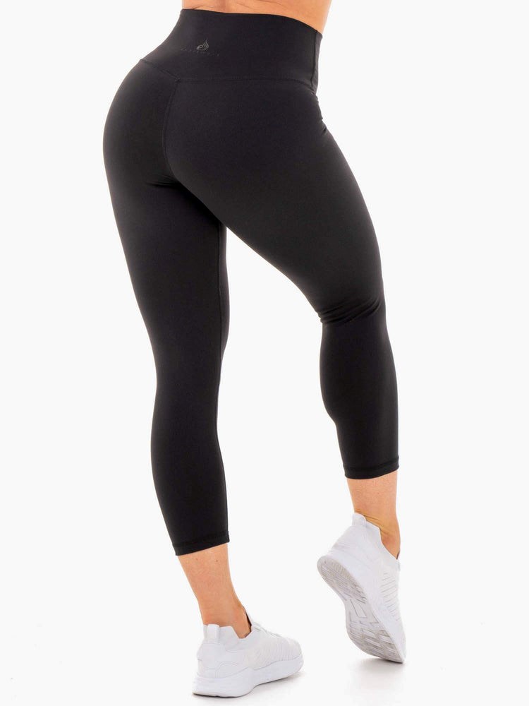 Ryderwear Motion High Waisted 7/8 Leggings Černé | ISTN-27653