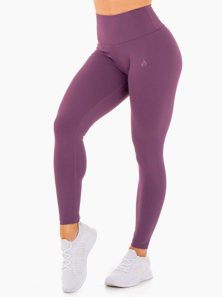 Ryderwear Motion High Waisted Leggings Fialové | UBPF-68425