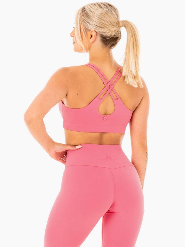 Ryderwear Motion Sports Bra Růžové | CRNB-84230