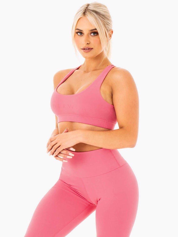 Ryderwear Motion Sports Bra Růžové | CRNB-84230