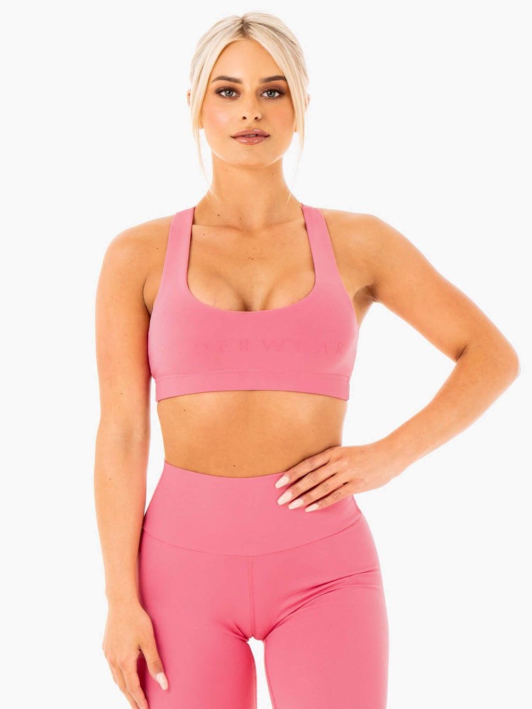 Ryderwear Motion Sports Bra Růžové | CRNB-84230