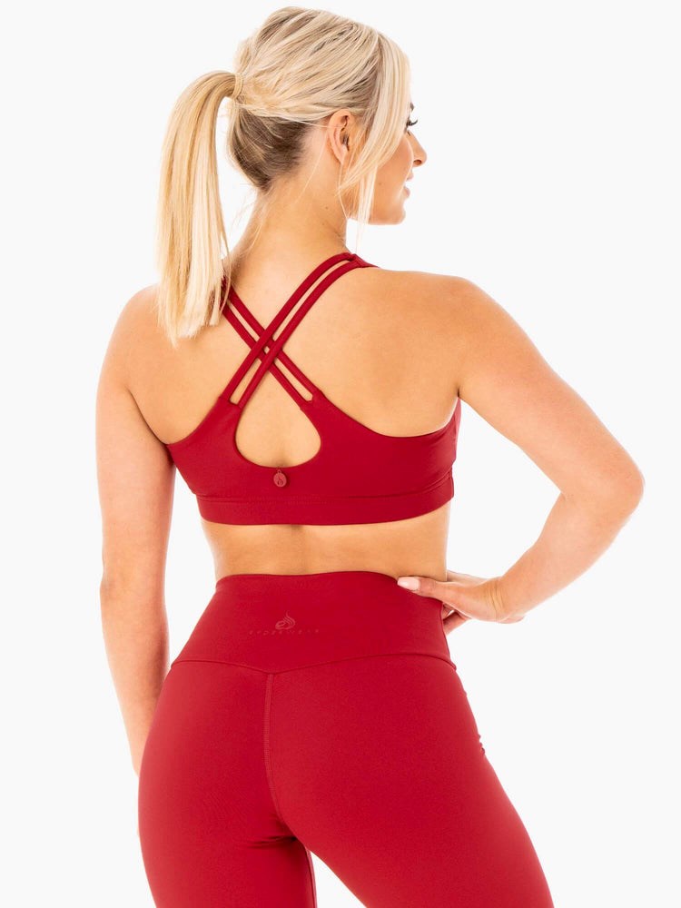 Ryderwear Motion Sports Bra Červené | WDLV-36081