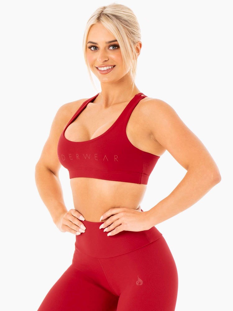 Ryderwear Motion Sports Bra Červené | WDLV-36081