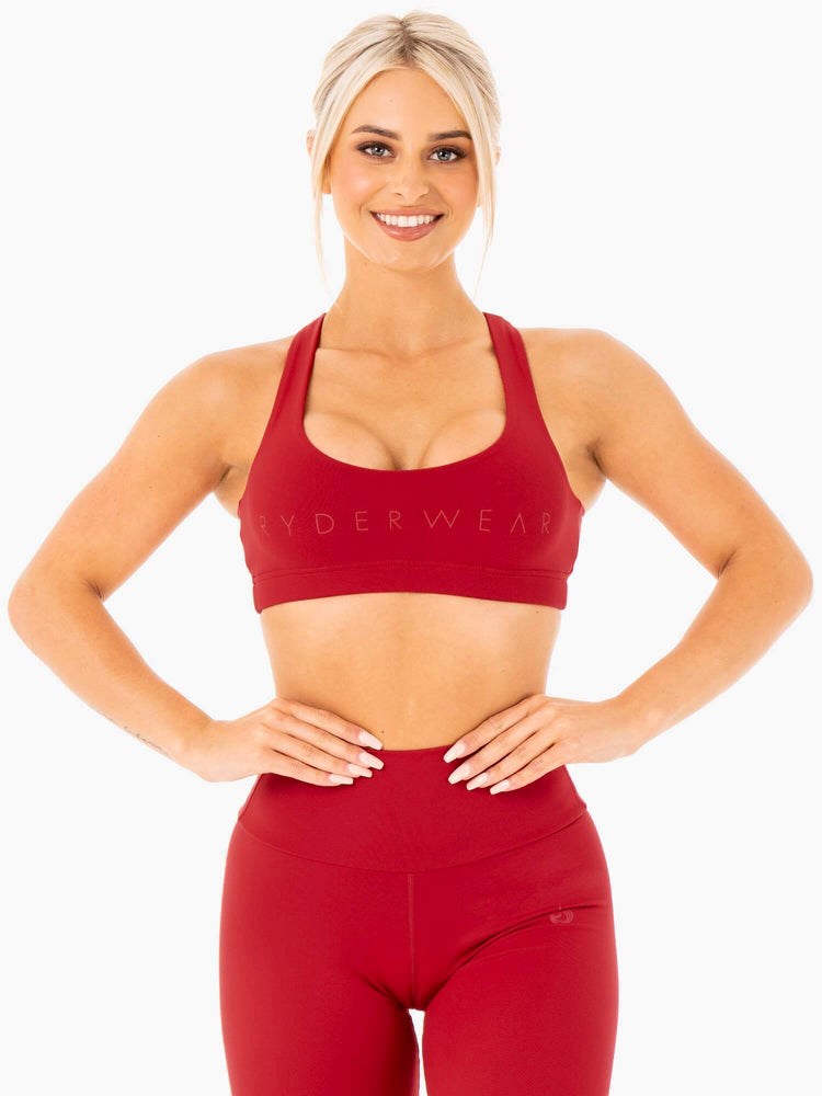 Ryderwear Motion Sports Bra Červené | WDLV-36081