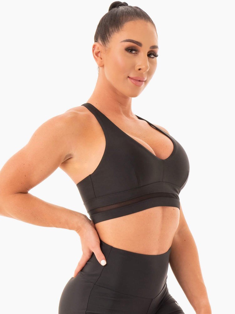 Ryderwear NEM X RW Sports Bra Černé | HLAC-49308