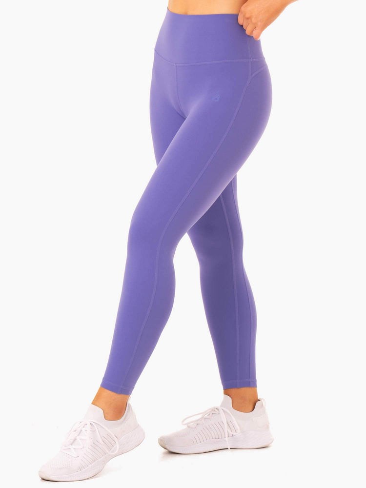 Ryderwear NKD Align Leggings Fialové | ASKM-60437