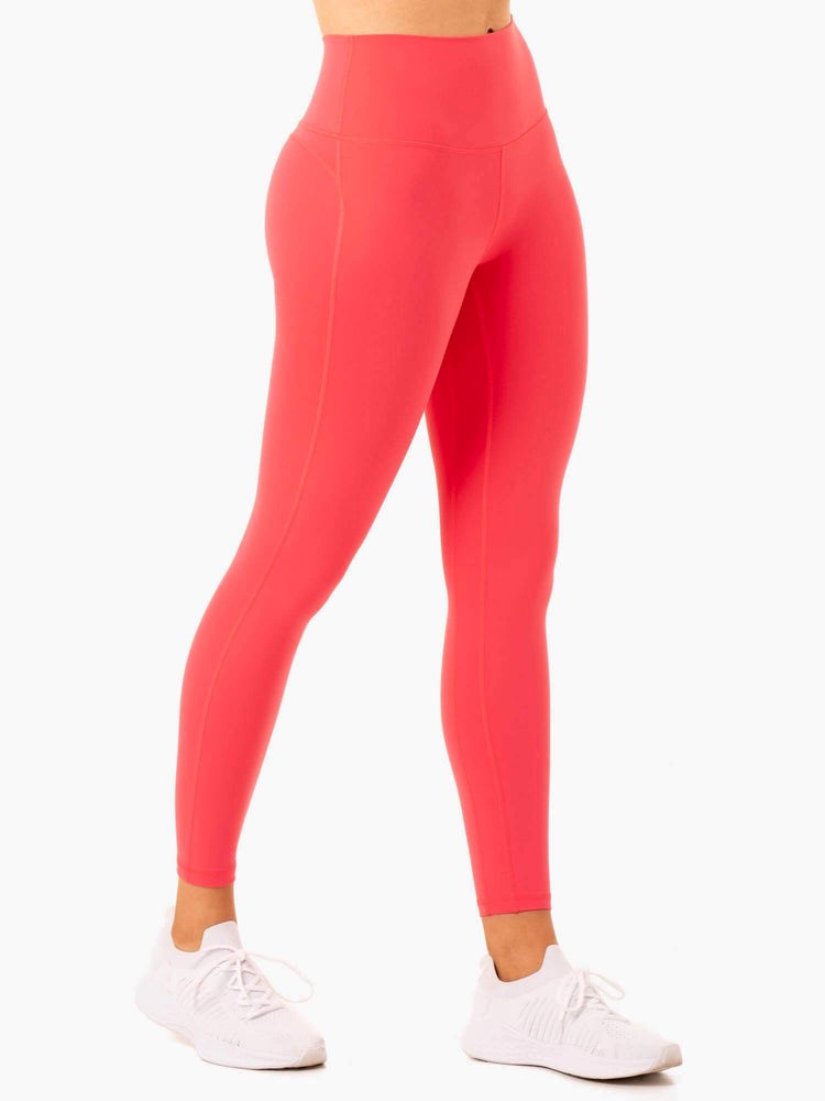 Ryderwear NKD Align Leggings Watermelon | HATF-79524