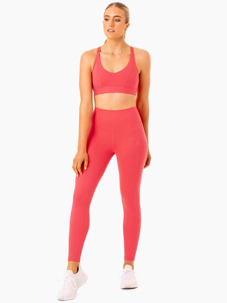 Ryderwear NKD Align Leggings Watermelon | HATF-79524