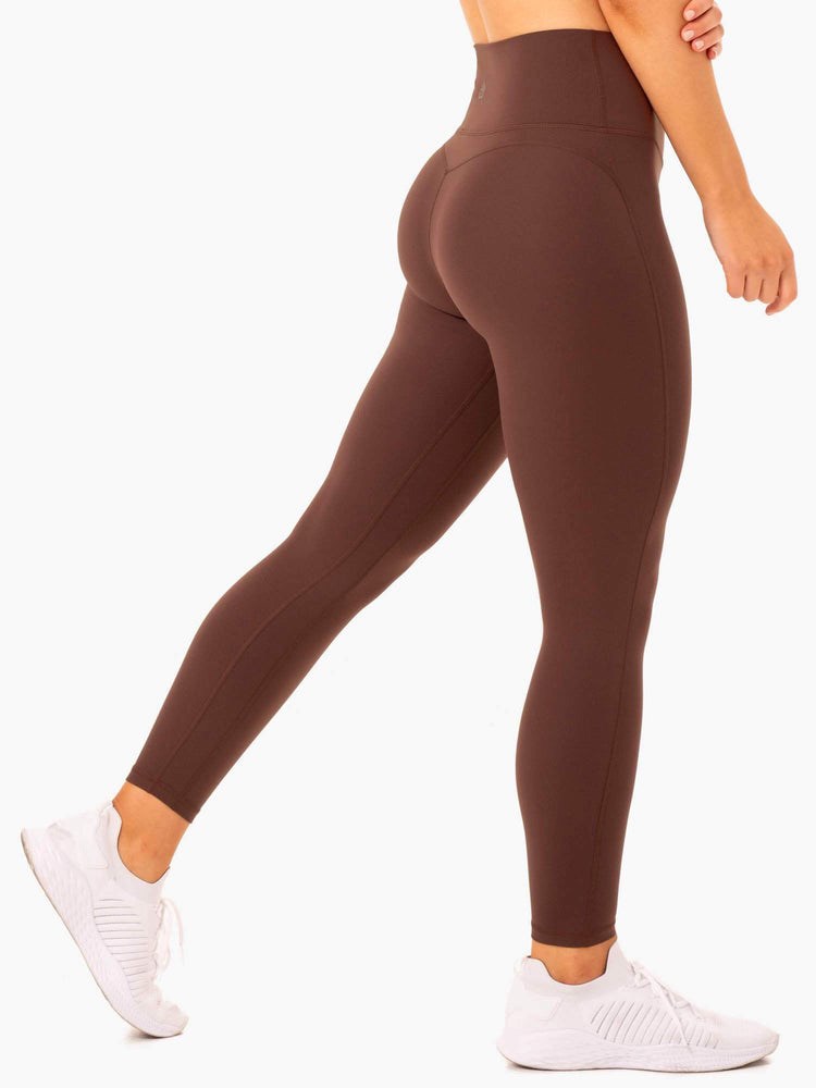 Ryderwear NKD Align Leggings Čokolády | CDMH-62739