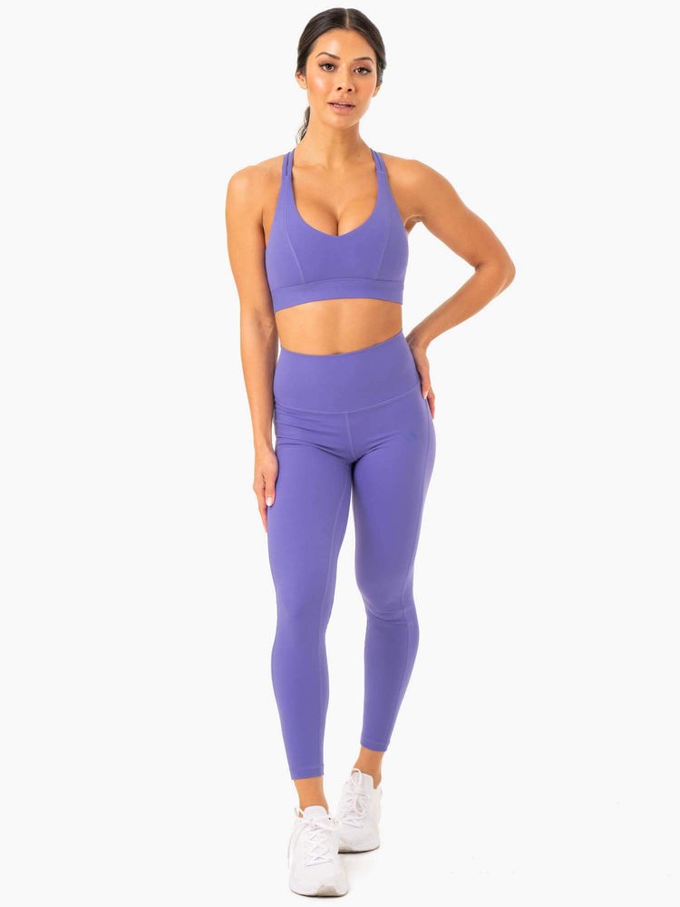 Ryderwear NKD Align Sports Bra Fialové | CWMO-97521