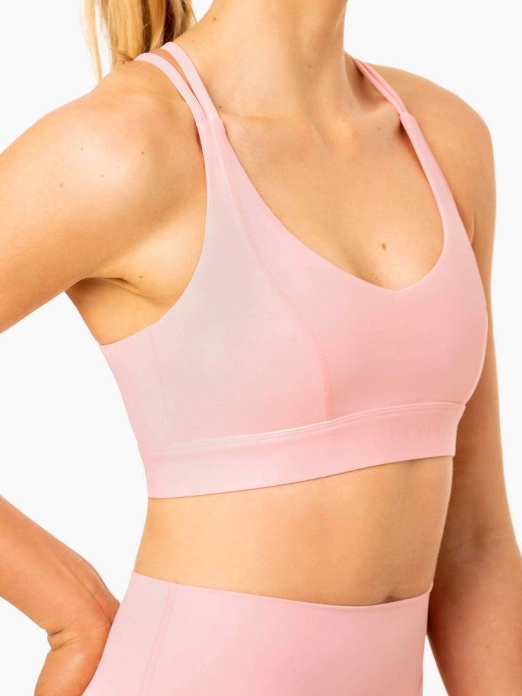 Ryderwear NKD Align Sports Bra Růžové | MWHC-63045