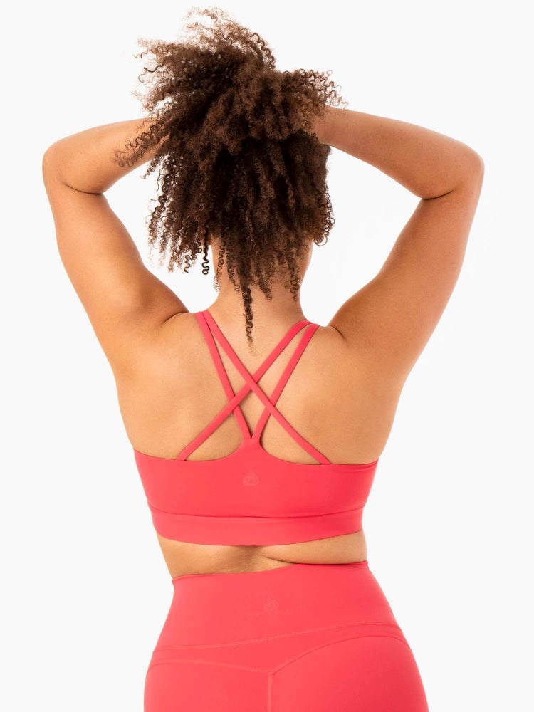 Ryderwear NKD Align Sports Bra Watermelon | XMBV-02839