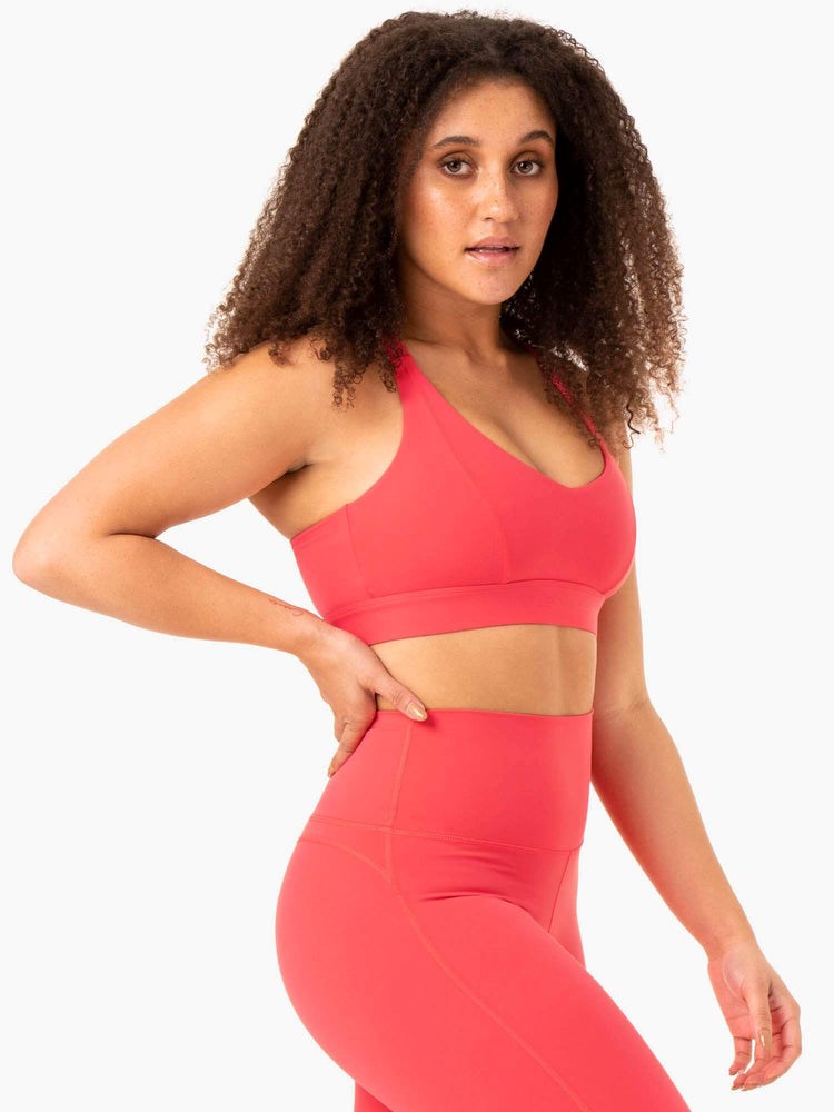 Ryderwear NKD Align Sports Bra Watermelon | XMBV-02839