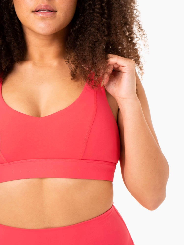 Ryderwear NKD Align Sports Bra Watermelon | XMBV-02839