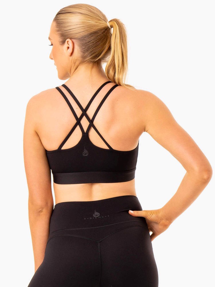 Ryderwear NKD Align Sports Bra Černé | ADWU-43210