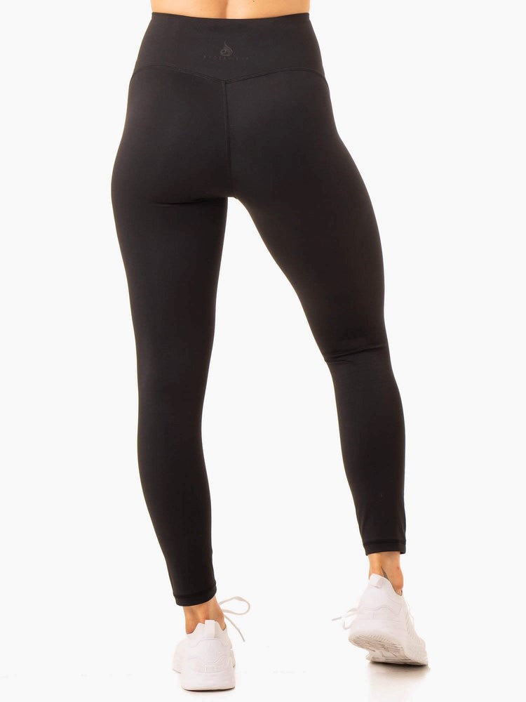 Ryderwear NKD Frame High Waisted Leggings Černé | XMTA-89507