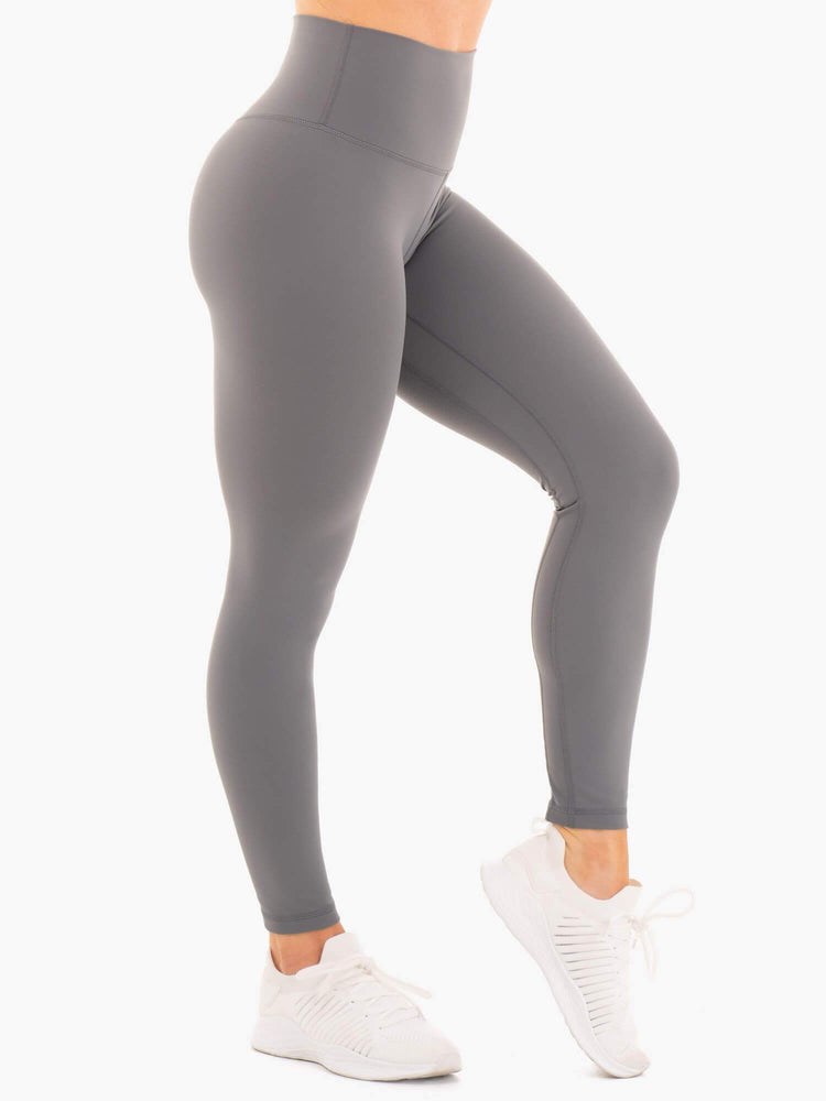 Ryderwear NKD High Waisted Leggings Charcoal | IPKY-28039