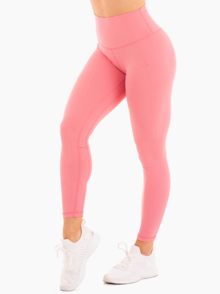 Ryderwear NKD High Waisted Leggings Růžové | VYOW-45120