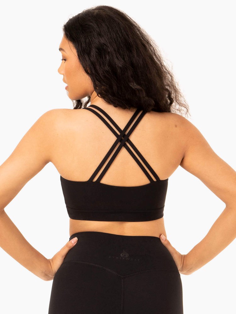 Ryderwear NKD Refine Sports Bra Černé | IUAB-09865