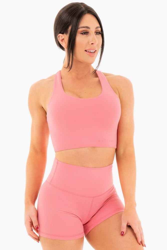 Ryderwear NKD Sports Bra Růžové | RJPD-10583