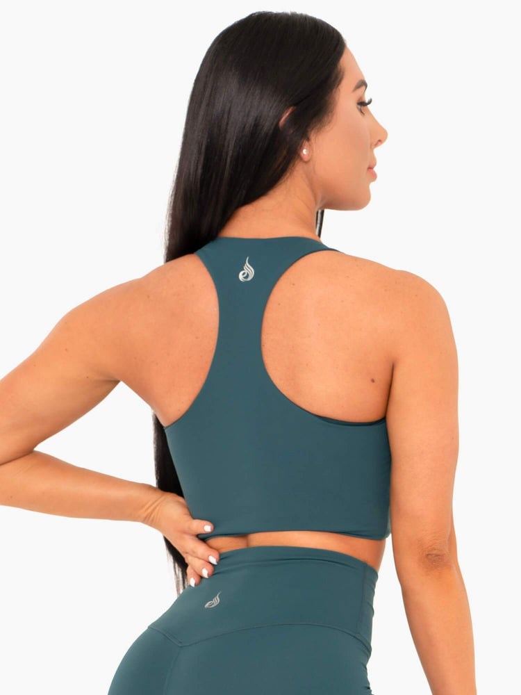 Ryderwear NKD Sports Bra Teal | EZSP-48756