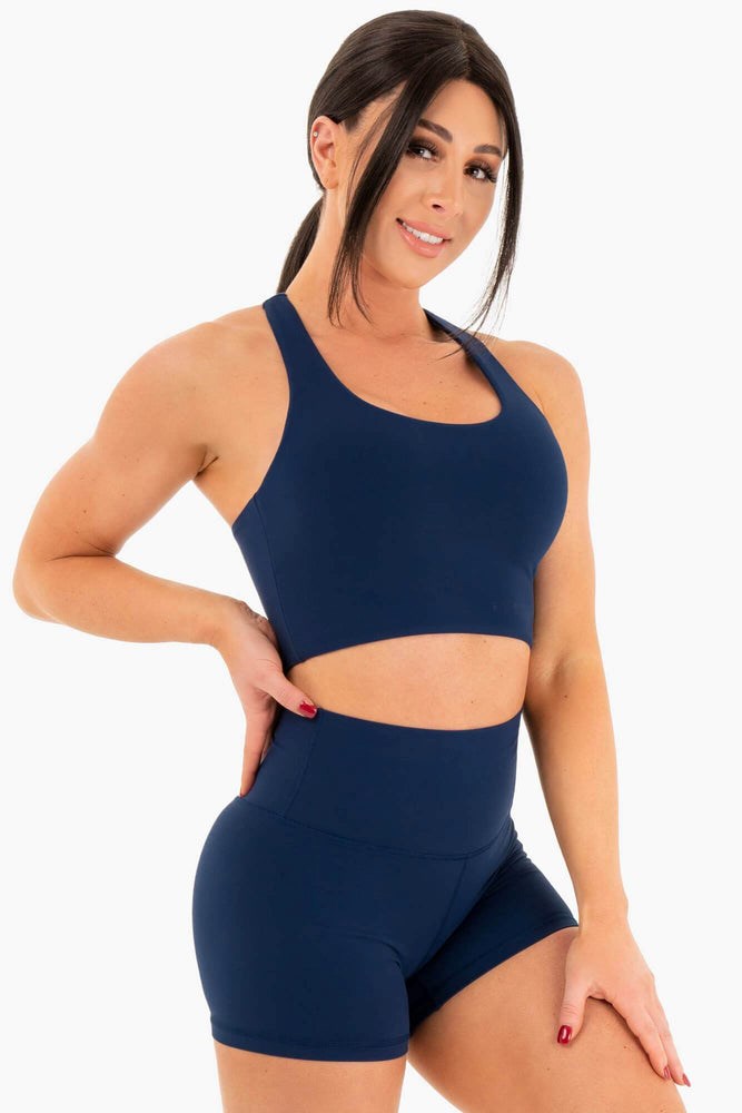 Ryderwear NKD Sports Bra Tmavě Blankyt | POQJ-69328