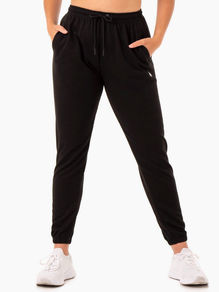 Ryderwear Off-Duty Fleece Track Pants Černé | MNZP-79326