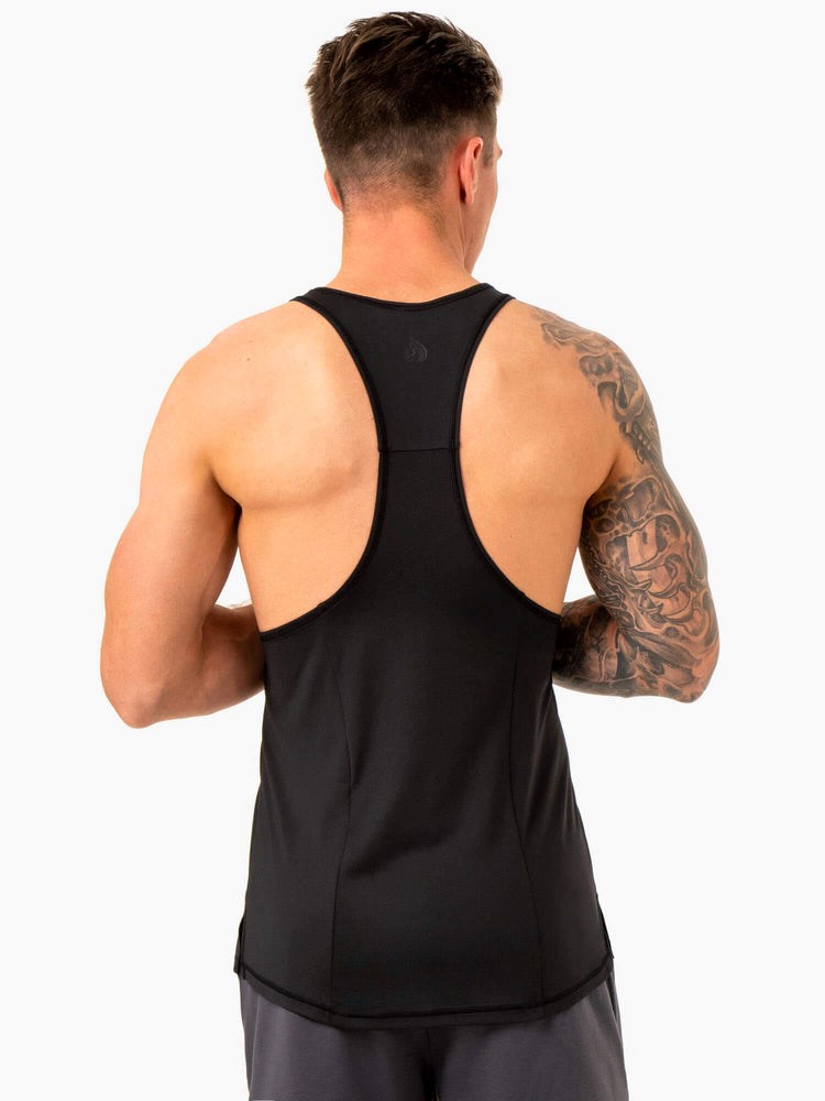 Ryderwear Optimal Mesh T-Back Černé | HBQR-97128