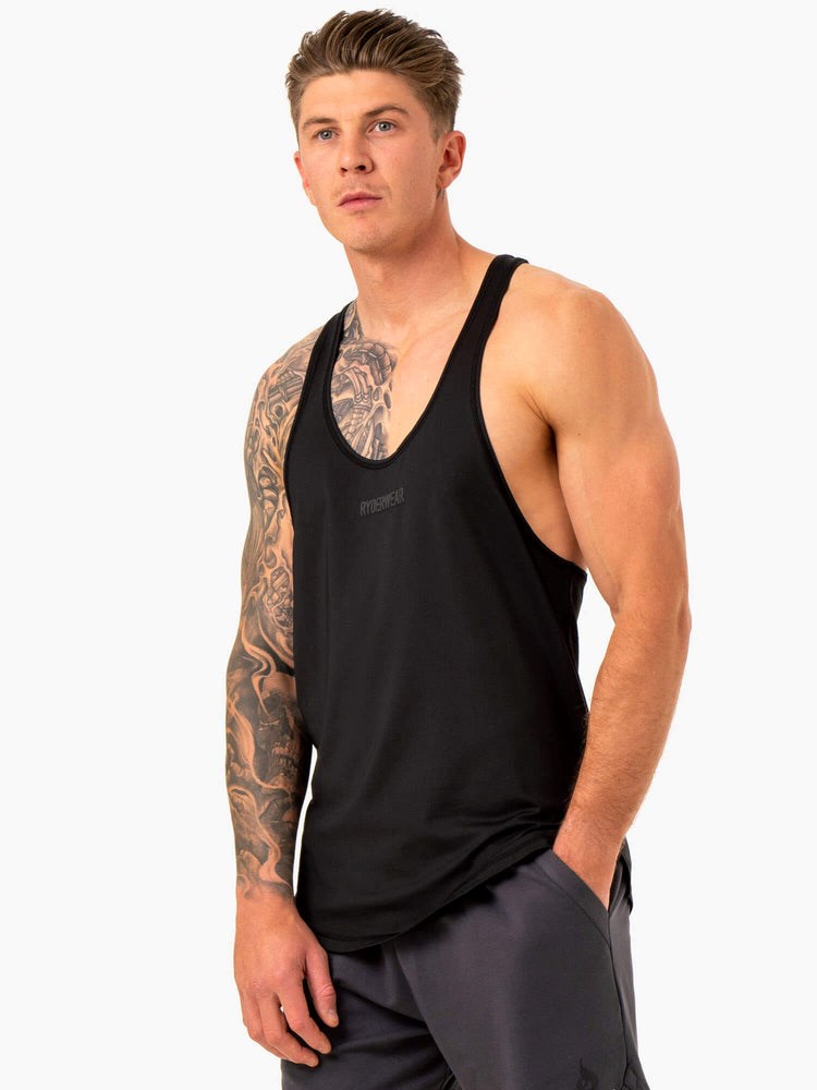 Ryderwear Optimal Mesh T-Back Černé | HBQR-97128