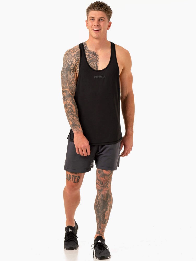 Ryderwear Optimal Mesh T-Back Černé | HBQR-97128